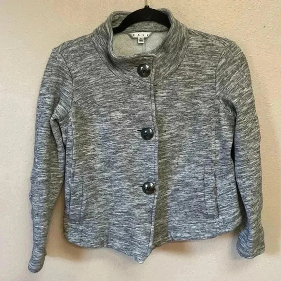 CABI Women’s Button Down Cropped Jacket - Picture 1 of 5